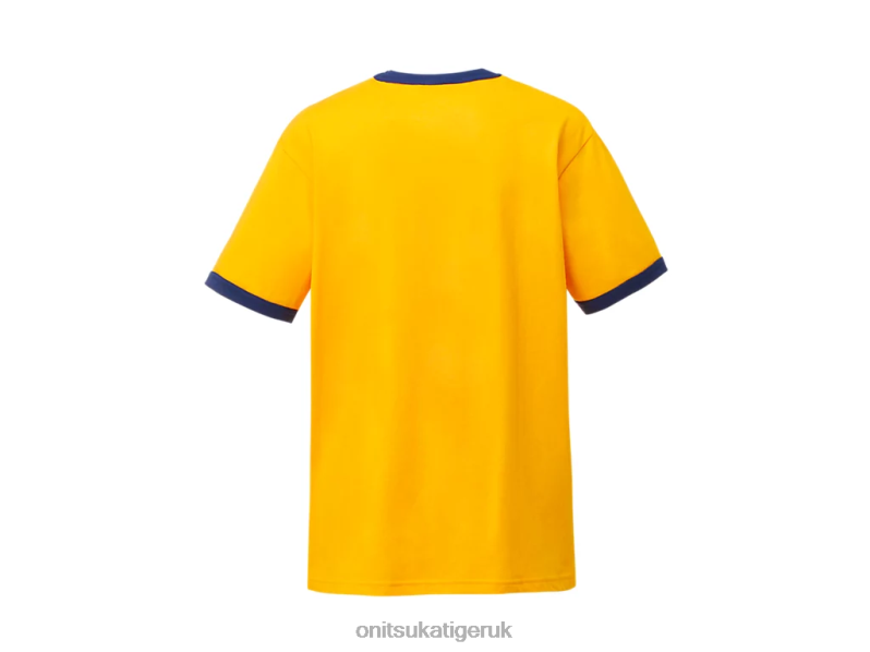 Unisex GRAPHIC TEE XTBPR468 Clothing Onitsuka Tiger Yellow