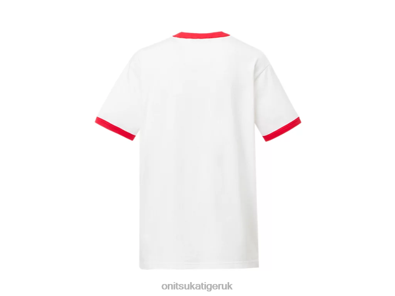 Unisex GRAPHIC TEE XTBPR469 Clothing Onitsuka Tiger White