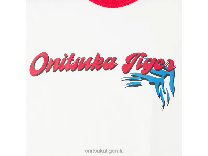 Unisex GRAPHIC TEE XTBPR469 Clothing Onitsuka Tiger White
