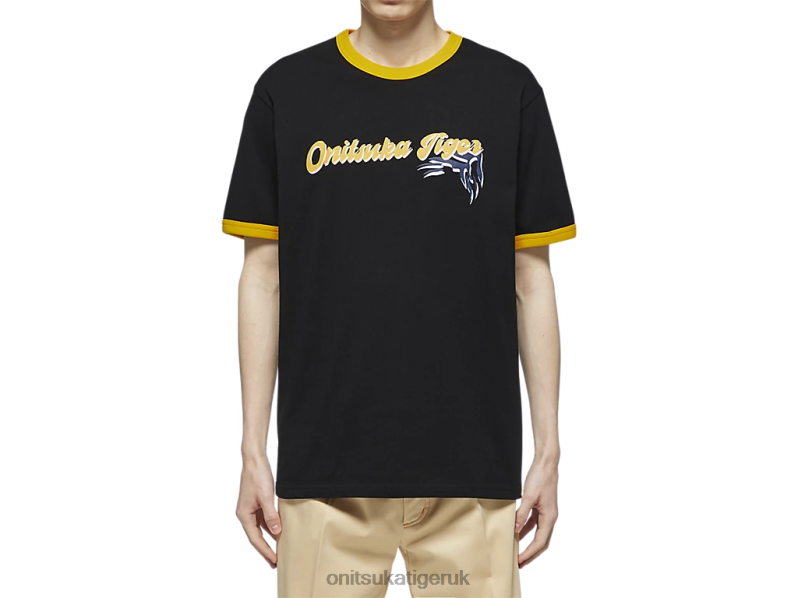 Unisex GRAPHIC TEE XTBPR471 Clothing Onitsuka Tiger Black