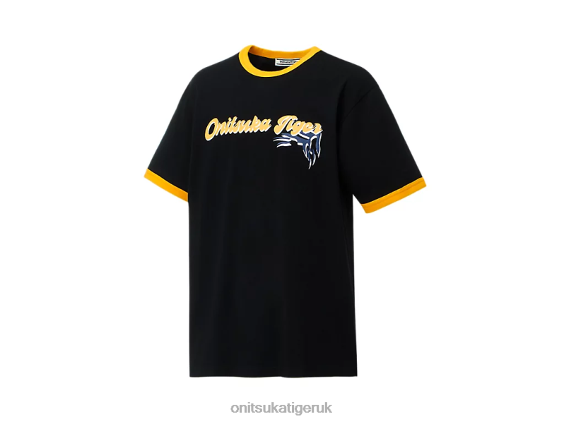 Unisex GRAPHIC TEE XTBPR471 Clothing Onitsuka Tiger Black