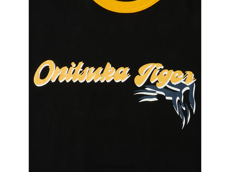 Unisex GRAPHIC TEE XTBPR471 Clothing Onitsuka Tiger Black