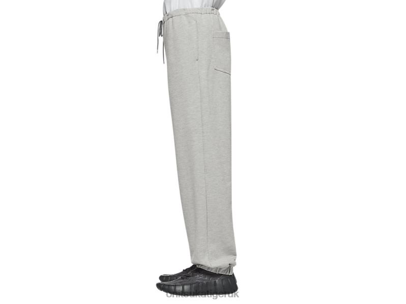 Unisex JOGGER PANTS XTBPR473 Clothing Onitsuka Tiger Heather Grey