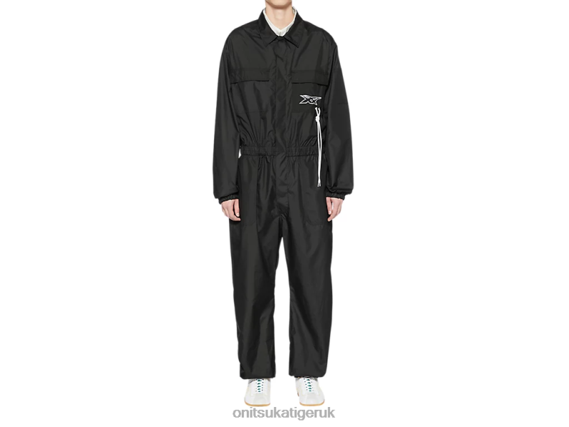 Unisex JUMP SUIT XTBPR401 Clothing Onitsuka Tiger Black