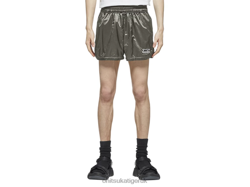 Unisex SHORTS XTBPR472 Clothing Onitsuka Tiger Dark Grey