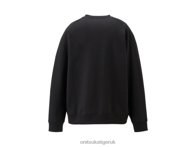 Unisex SWEAT TOP XTBPR394 Clothing Onitsuka Tiger Black