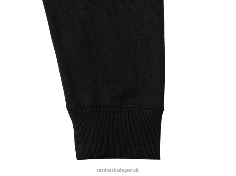 Unisex SWEAT TOP XTBPR394 Clothing Onitsuka Tiger Black