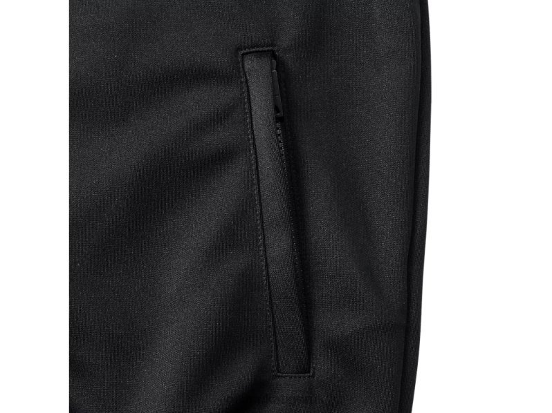 Unisex TRACK TOP XTBPR412 Clothing Onitsuka Tiger Black