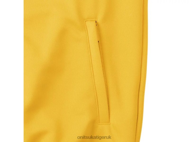 Unisex TRACK TOP XTBPR418 Clothing Onitsuka Tiger Yellow