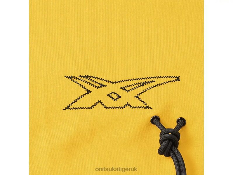 Unisex TRACK TOP XTBPR418 Clothing Onitsuka Tiger Yellow