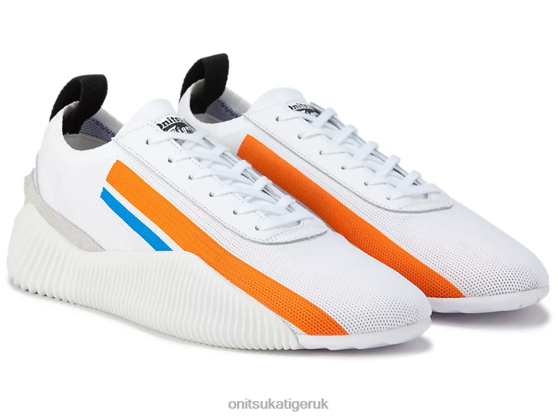 Unisex ACROMOUNT KNIT XTBPR247 Shoes Onitsuka Tiger White/Habanero