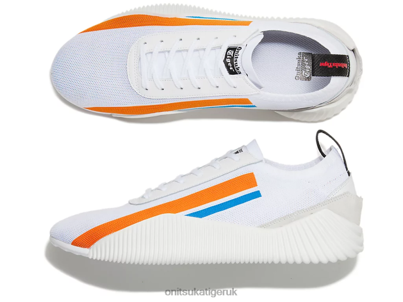 Unisex ACROMOUNT KNIT XTBPR247 Shoes Onitsuka Tiger White/Habanero