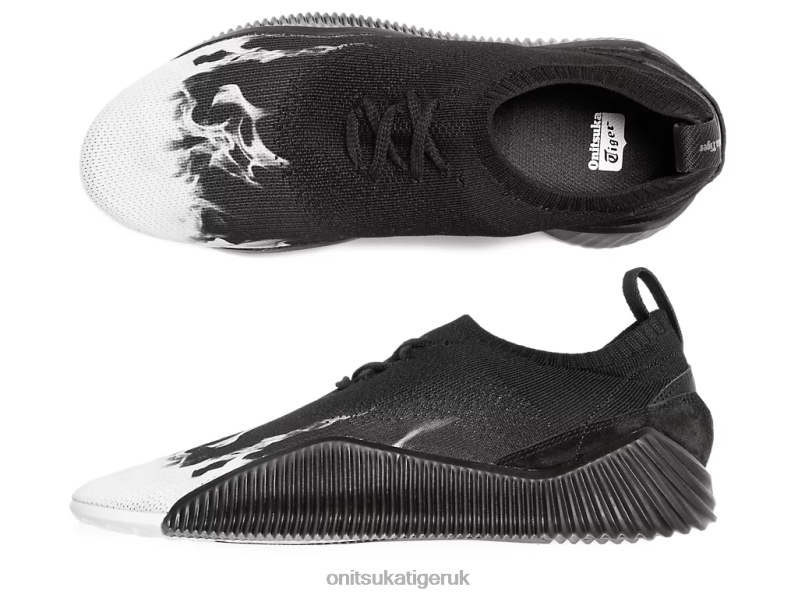 Unisex ACROMOUNT KNIT XTBPR68 Shoes Onitsuka Tiger Black/White