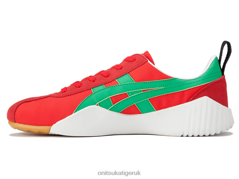 Unisex ACROMOUNT XTBPR241 Shoes Onitsuka Tiger Classic Red/Cilantro
