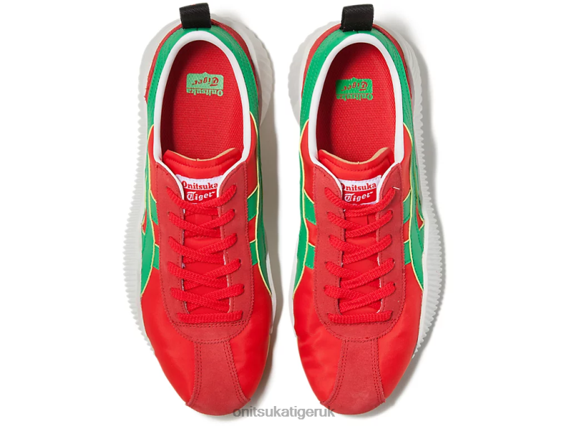 Unisex ACROMOUNT XTBPR241 Shoes Onitsuka Tiger Classic Red/Cilantro