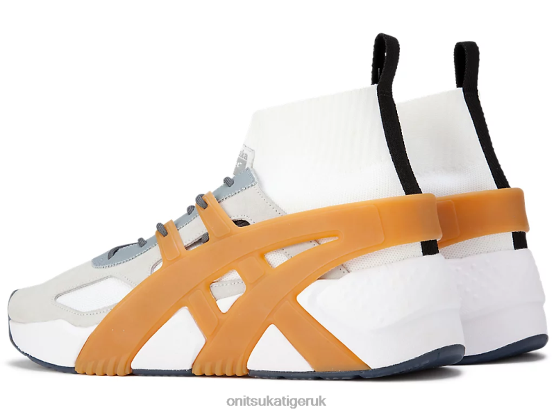 Unisex BIG LOGO TRAINER 2.0 SOCK XTBPR244 Shoes Onitsuka Tiger Glacier Grey/Tan Presidio