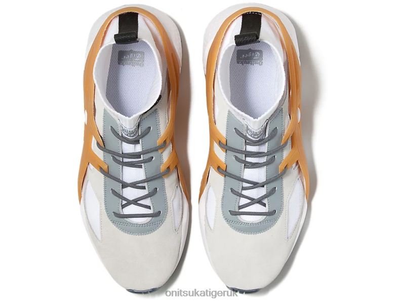 Unisex BIG LOGO TRAINER 2.0 SOCK XTBPR244 Shoes Onitsuka Tiger Glacier Grey/Tan Presidio