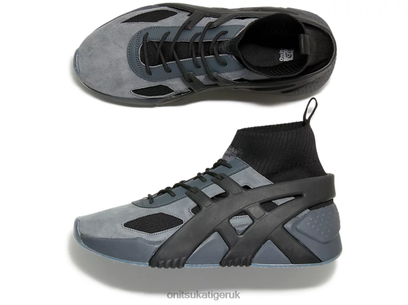 Unisex BIG LOGO TRAINER 2.0 SOCK XTBPR253 Shoes Onitsuka Tiger Metropolis/Black