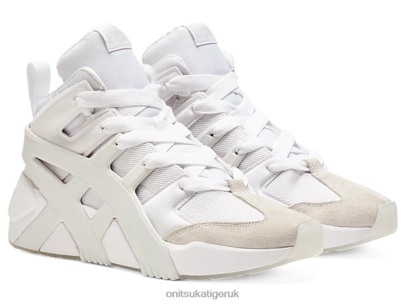 Unisex BIG LOGO TRAINER PUFFED XTBPR200 Shoes Onitsuka Tiger White