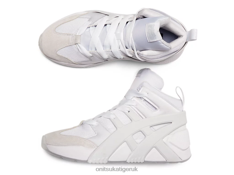 Unisex BIG LOGO TRAINER PUFFED XTBPR200 Shoes Onitsuka Tiger White
