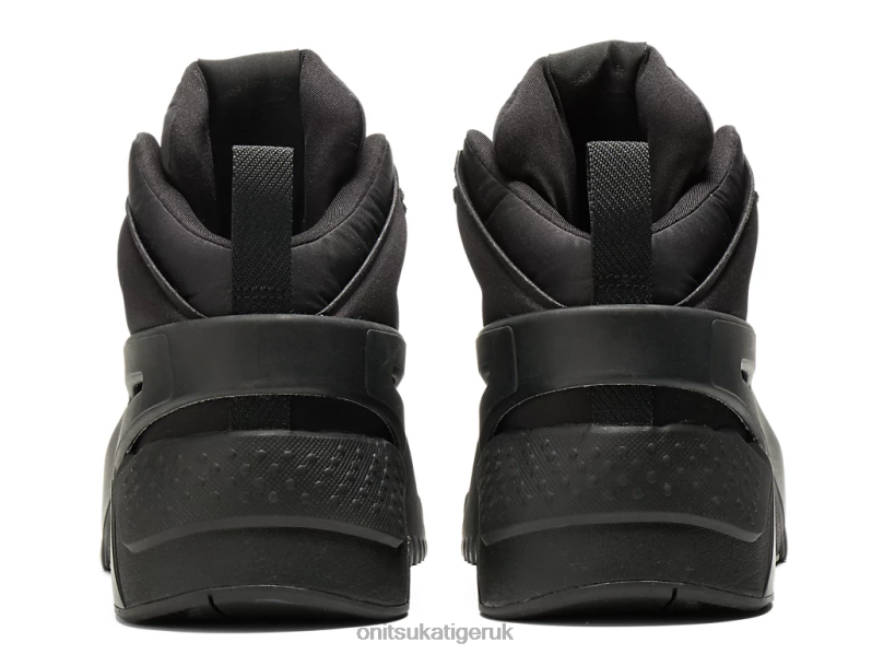 Unisex BIG LOGO TRAINER PUFFED XTBPR203 Shoes Onitsuka Tiger Black