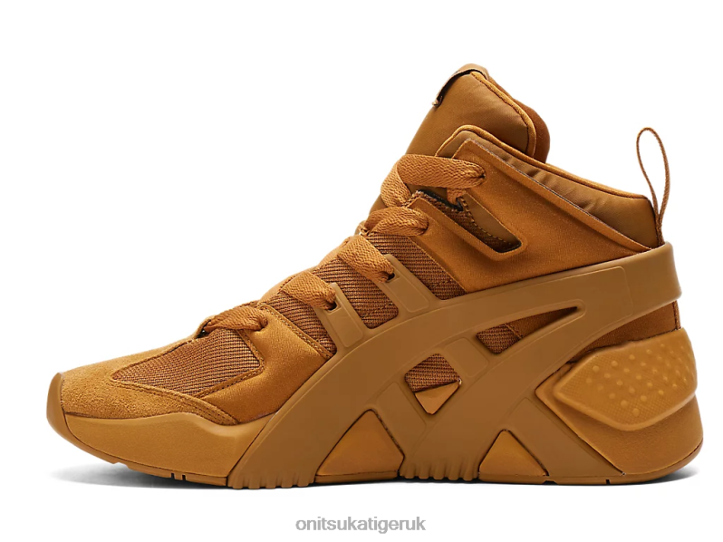 Unisex BIG LOGO TRAINER PUFFED XTBPR207 Shoes Onitsuka Tiger Tan Presidio