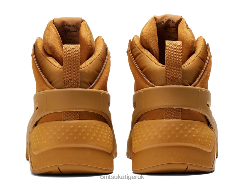 Unisex BIG LOGO TRAINER PUFFED XTBPR207 Shoes Onitsuka Tiger Tan Presidio