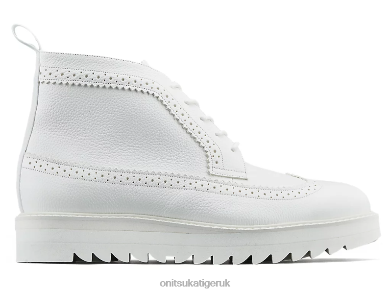 Unisex BROGUE CHUKKA XTBPR13 Shoes Onitsuka Tiger White