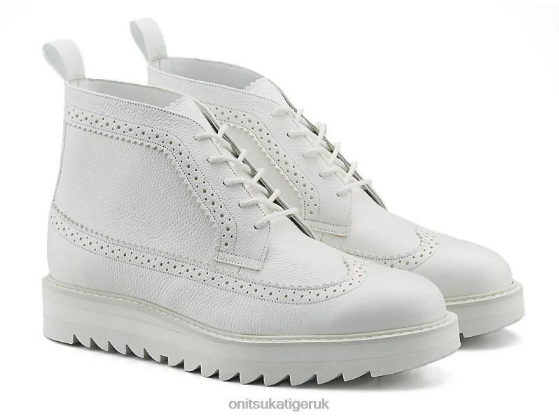 Unisex BROGUE CHUKKA XTBPR13 Shoes Onitsuka Tiger White