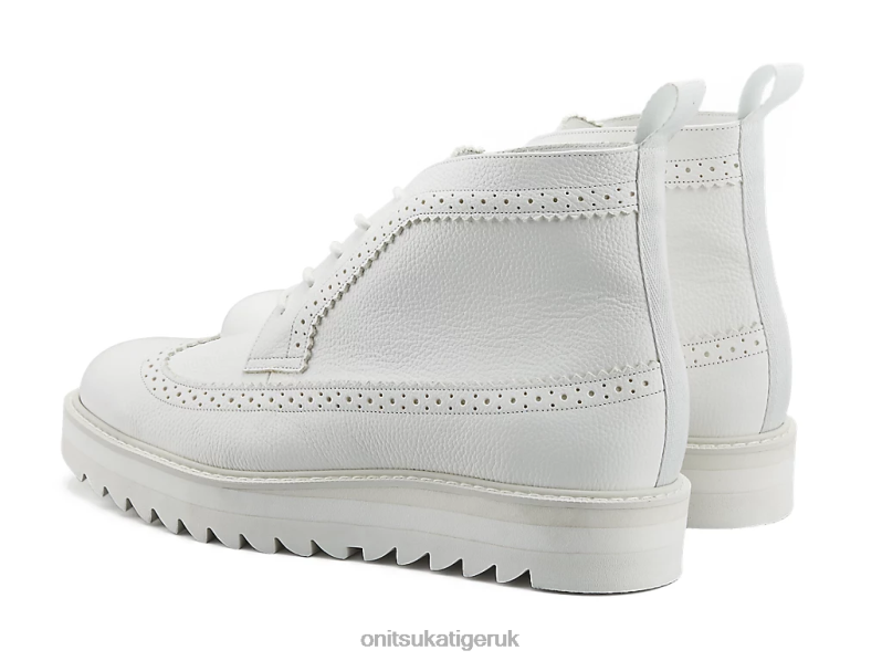 Unisex BROGUE CHUKKA XTBPR13 Shoes Onitsuka Tiger White