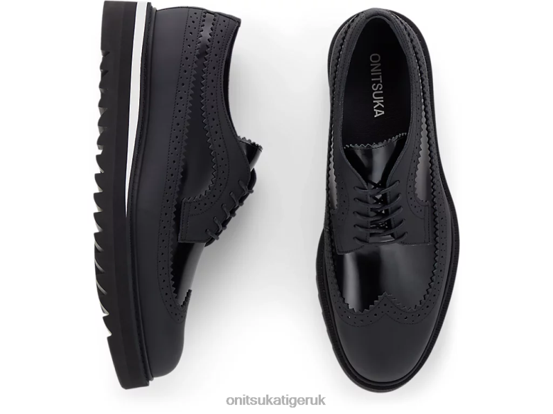 Unisex BROGUE XTBPR211 Shoes Onitsuka Tiger Black
