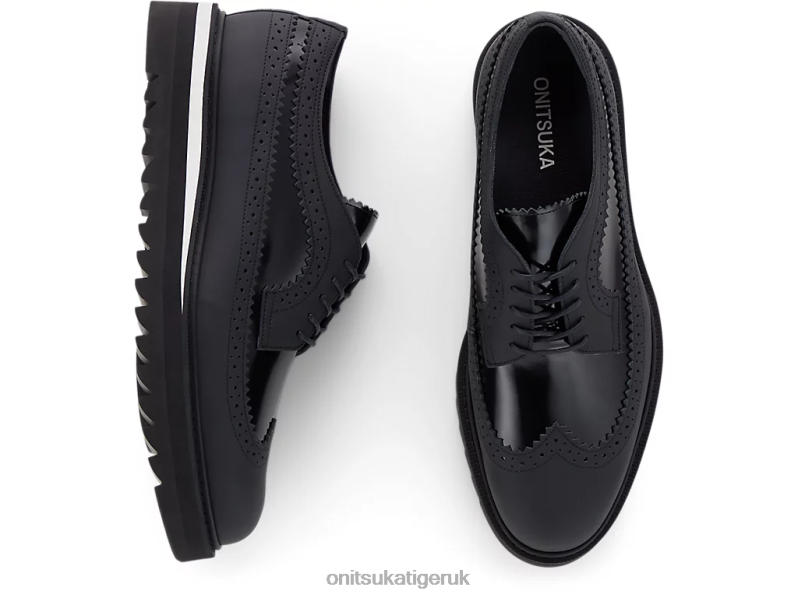 Unisex BROGUE XTBPR211 Shoes Onitsuka Tiger Black