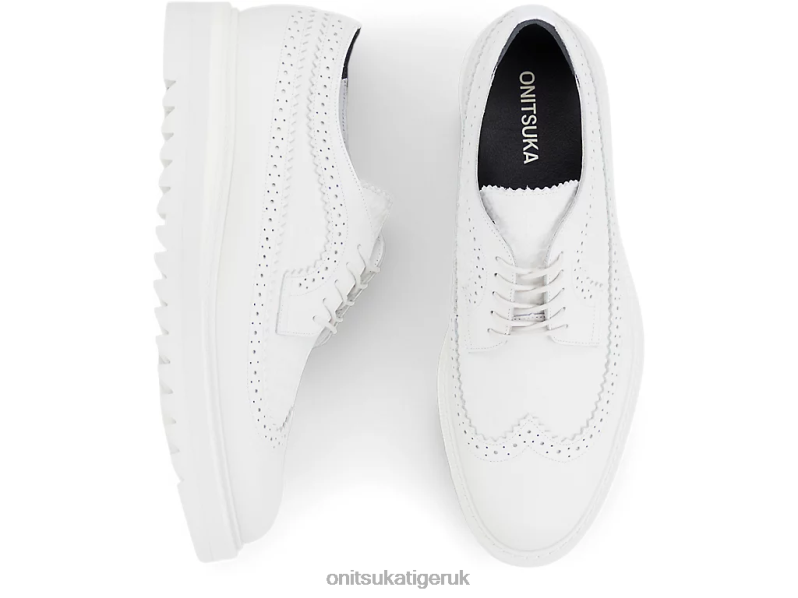 Unisex BROGUE XTBPR216 Shoes Onitsuka Tiger White