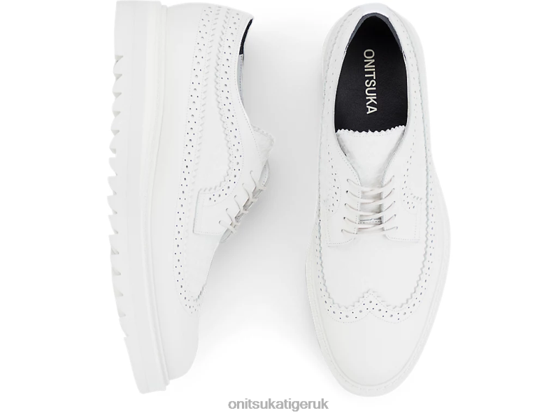 Unisex BROGUE XTBPR216 Shoes Onitsuka Tiger White