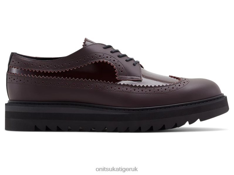 Unisex BROGUE XTBPR217 Shoes Onitsuka Tiger Burgundy