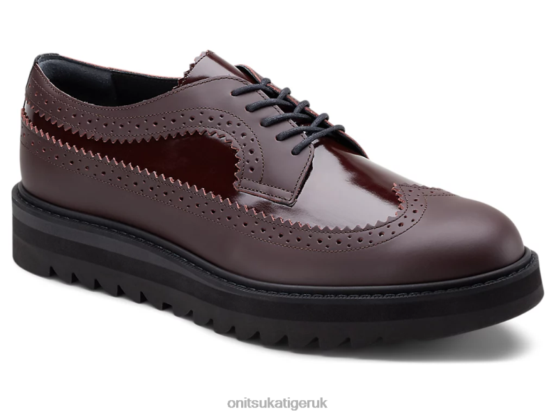 Unisex BROGUE XTBPR217 Shoes Onitsuka Tiger Burgundy