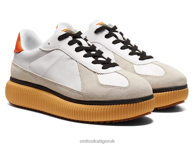 Unisex DELECITY XTBPR537 Shoes Onitsuka Tiger White/Habanero