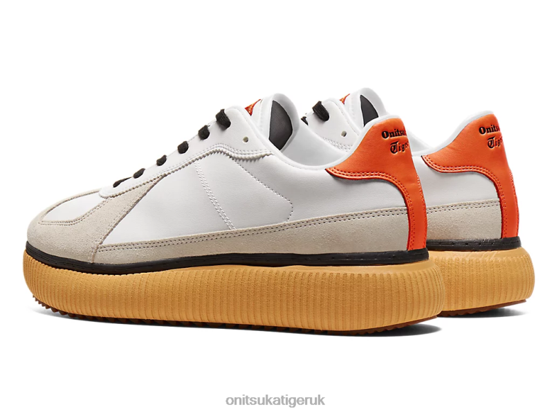 Unisex DELECITY XTBPR537 Shoes Onitsuka Tiger White/Habanero