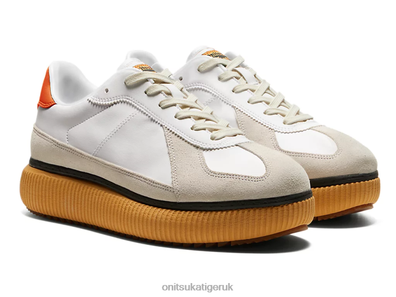 Unisex DELECITY XTBPR537 Shoes Onitsuka Tiger White/Habanero