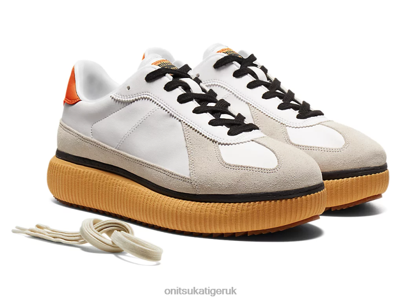 Unisex DELECITY XTBPR537 Shoes Onitsuka Tiger White/Habanero