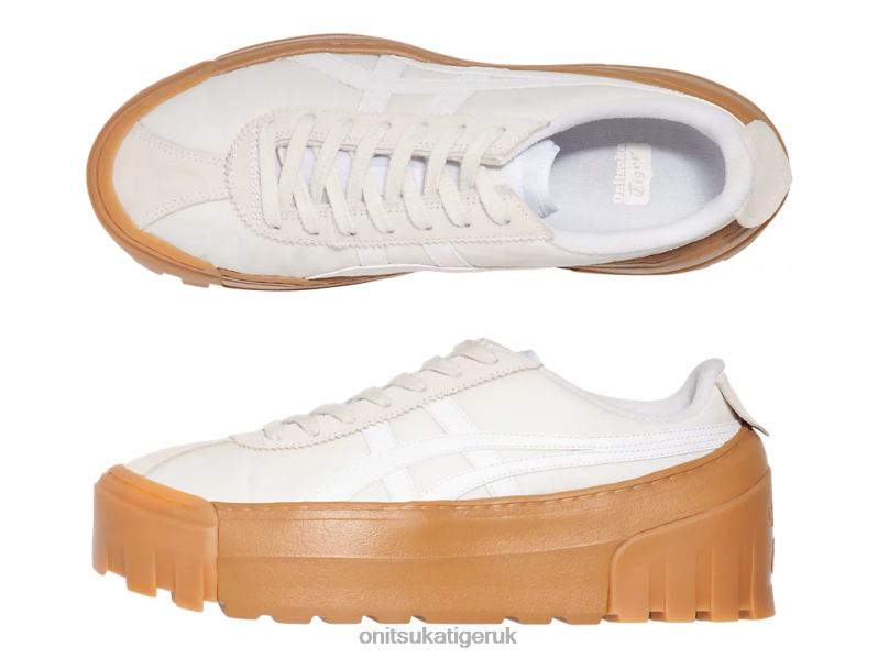 Unisex DELEGATION CHUNK XTBPR28 Shoes Onitsuka Tiger Cream/White
