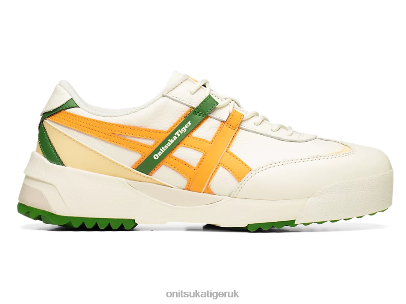 Unisex DELEGATION EX XTBPR105 Shoes Onitsuka Tiger Cream/Citrus