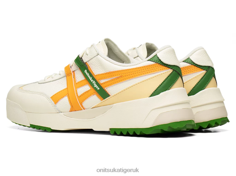 Unisex DELEGATION EX XTBPR105 Shoes Onitsuka Tiger Cream/Citrus