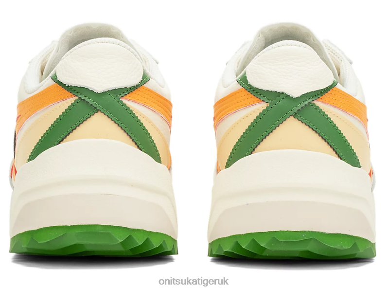 Unisex DELEGATION EX XTBPR105 Shoes Onitsuka Tiger Cream/Citrus