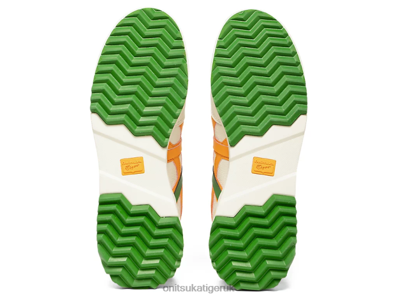 Unisex DELEGATION EX XTBPR105 Shoes Onitsuka Tiger Cream/Citrus