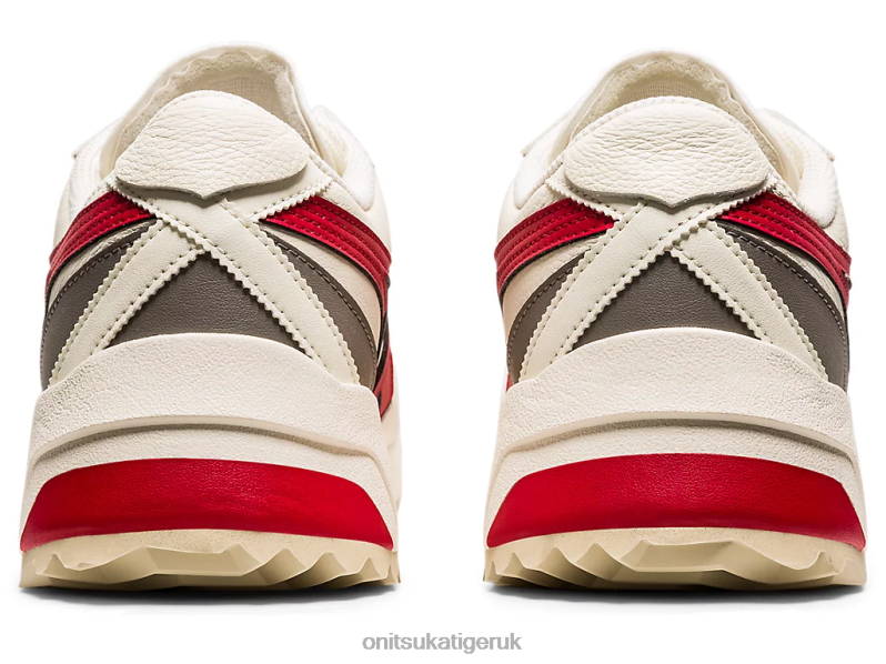 Unisex DELEGATION EX XTBPR265 Shoes Onitsuka Tiger Cream/Classic Red