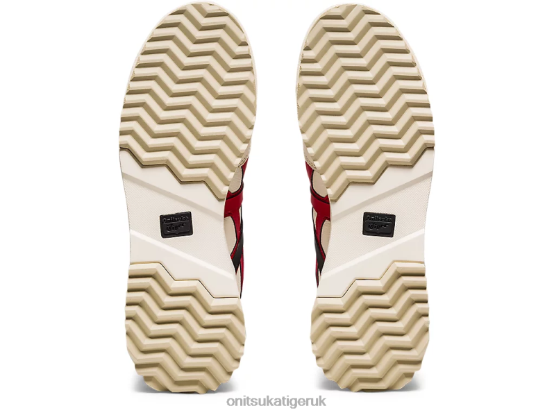 Unisex DELEGATION EX XTBPR265 Shoes Onitsuka Tiger Cream/Classic Red