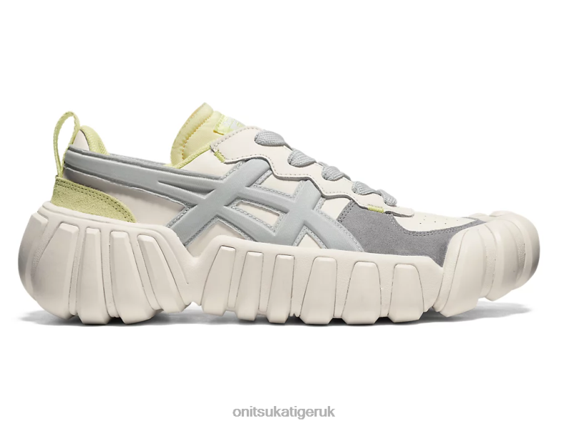 Unisex DENTIGRE LS XTBPR109 Shoes Onitsuka Tiger Cream/Glacier Grey