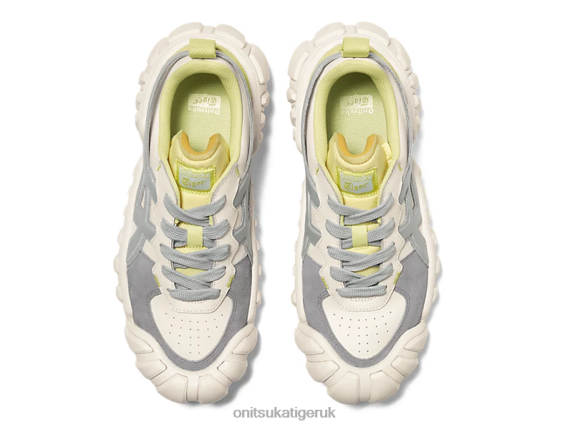 Unisex DENTIGRE LS XTBPR109 Shoes Onitsuka Tiger Cream/Glacier Grey
