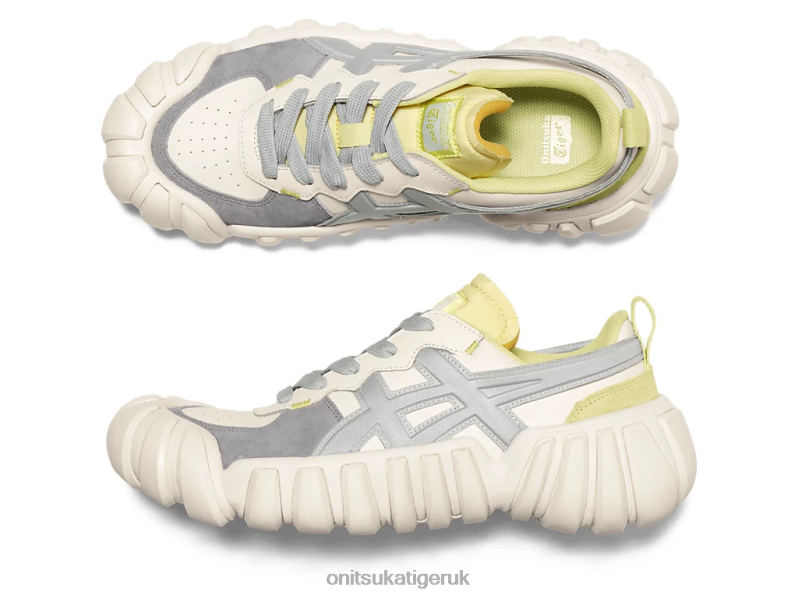 Unisex DENTIGRE LS XTBPR109 Shoes Onitsuka Tiger Cream/Glacier Grey